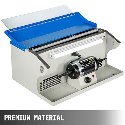 Jewelry Polishing Machine, 200W With Light, Dust Collector