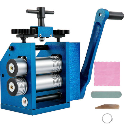 Jewelry Rolling Mill 112mm, Manual, 0.1–7mm Press