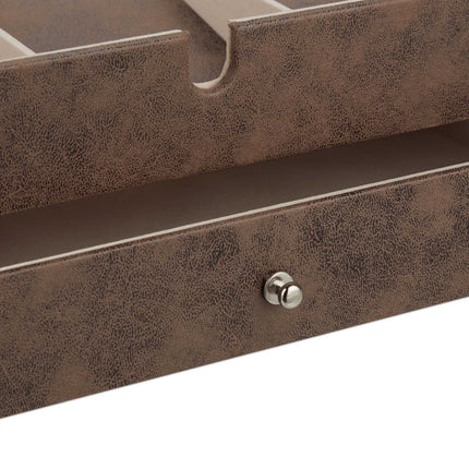 Jewelry box in leather look