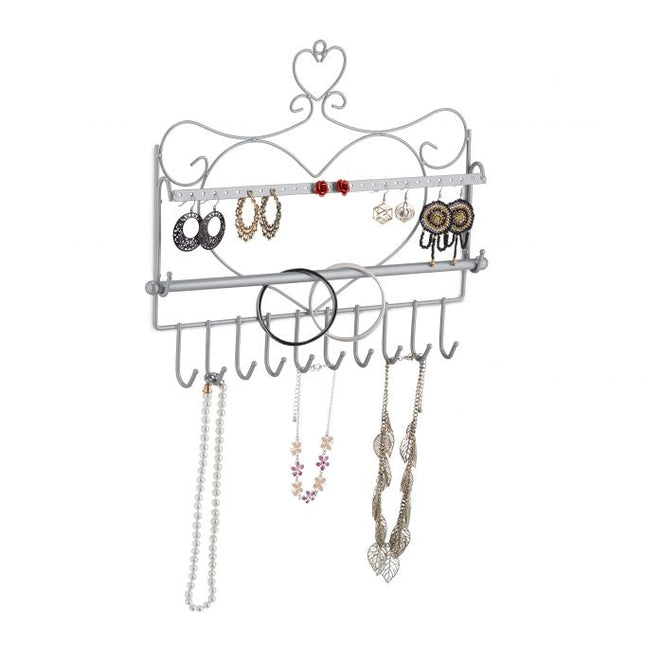 Jewelry holder for wall