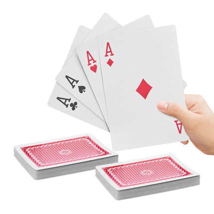 Jumbo-Spielkarten, 2 Decks