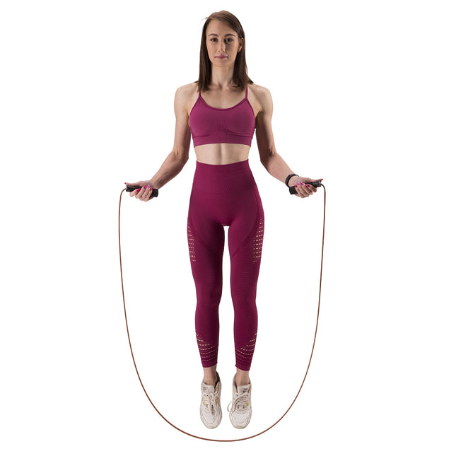 Švihadlo - nastavitelná délka, lehká fitness pomůcka