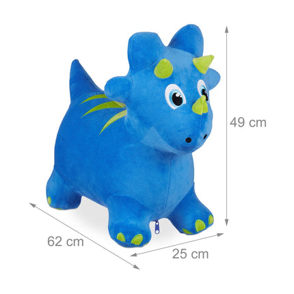 Skákací zvířátko dino s víkem