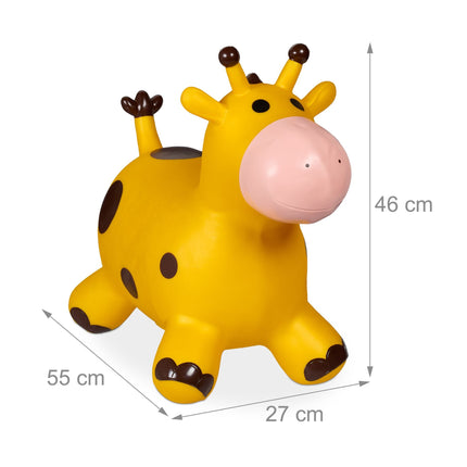 Skákací zvířátko žirafa