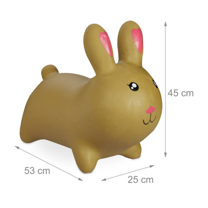 Skákací zvířátko králík světle hnědý