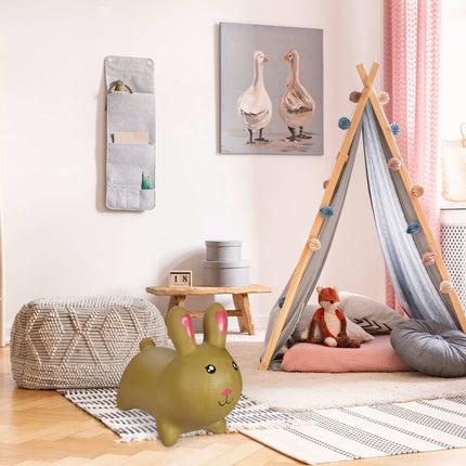 Skákací zvířátko králík světle hnědý