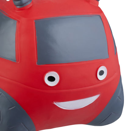Skákací hasičské auto