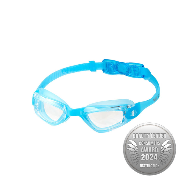 Junior zwembril, blauw, anti-condens, UV-bescherming