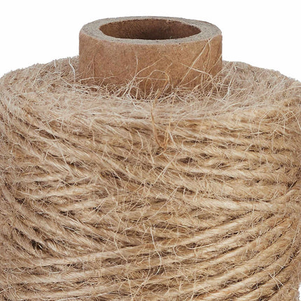 Jutová šňůra 1 mm x 100 m, sada 6 ks