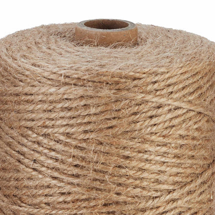 Jutová šňůra 2 mm x 250 m, sada 2 ks