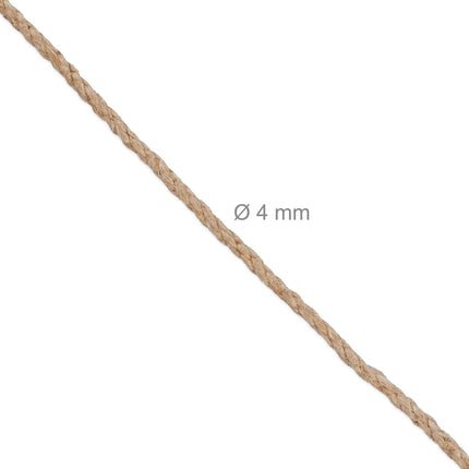 Jute cable 4 mm x 45 m set of 2