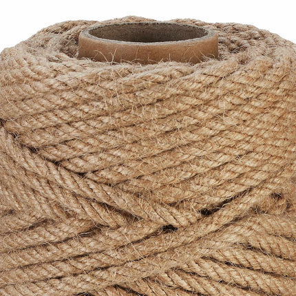 Jutová šňůra 6 mm x 50 m, sada 2 ks