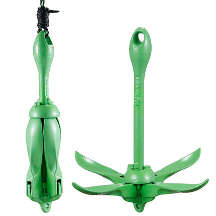 Kayak Anchor Kit, 3.5 lb Folding Anchor, 26 ft Rope