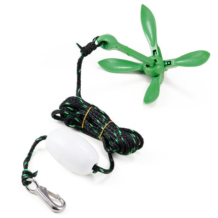 Kayak Anchor Kit, 3.5 lb Folding Anchor, 26 ft Rope