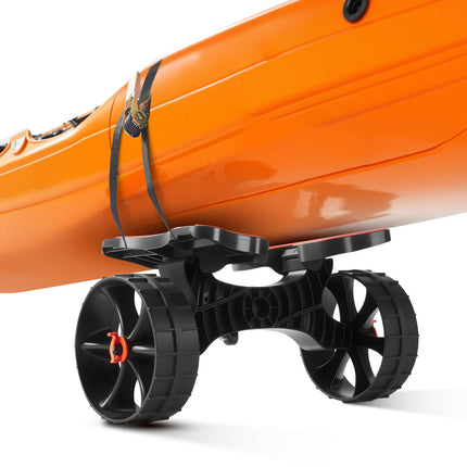 Kayak Cart, 300 lb Foldable Trolley, 10 in Solid Tires