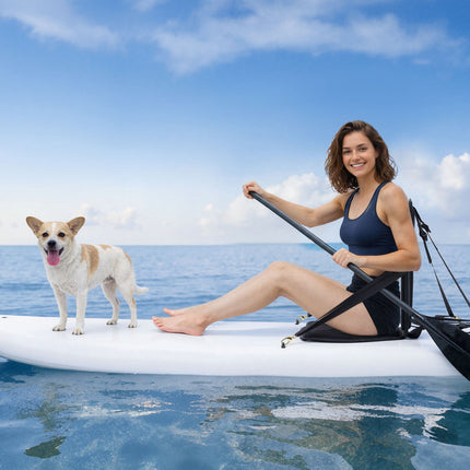 Kayak Seat With Back Support, 31mm, Straps, Bag