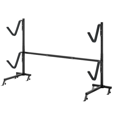 Stojan na kajaky – pro 4 kusy, nosnost 80 kg, nastavitelný