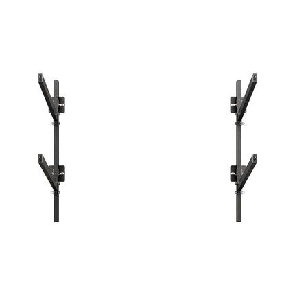Kayak Storage Rack, Wall Mount, 2-Kayak, 200 lb