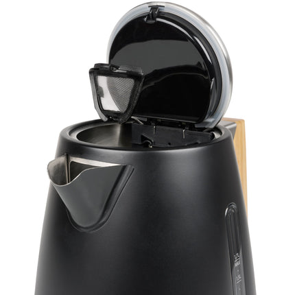 Rychlovarná konvice bambus, luxusní unikátní design 1.7L 3000Watt 236061