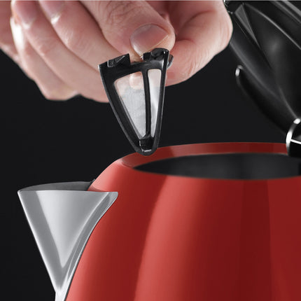 Rychlovarná konvice Colors červená 1.7l