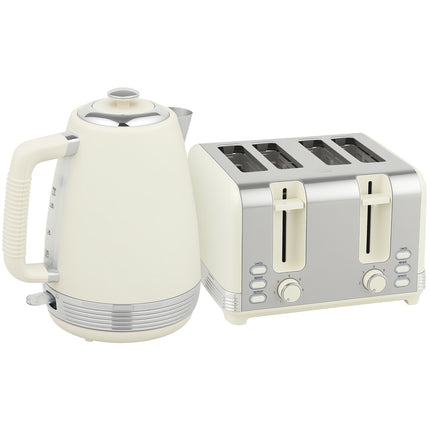Sada rychlovarné konvice a toustovače, 1.7L, 2200W, 4 sloty, 7 stupňů opékání