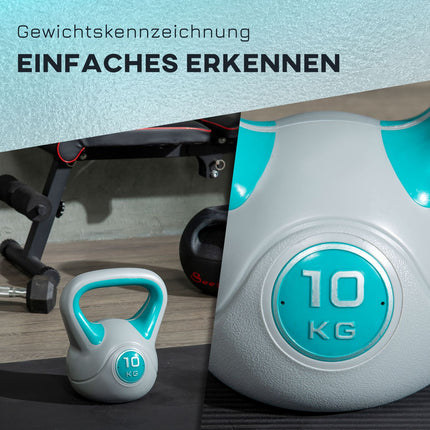 Kettlebell 10 kg šetrný k podlaze – síla a kondice