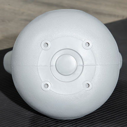 Kettlebell 12 kg, modrá, pro silový trénink a fitness