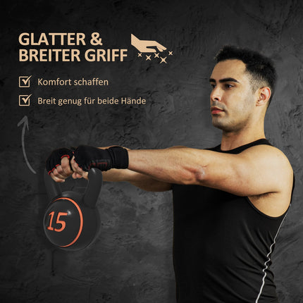 Kettlebell set, 2.2-6.8 kg, strength training weights