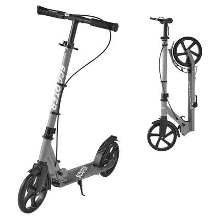Kick Scooter, 2-Wheel, Adjustable Handlebar, Foldable