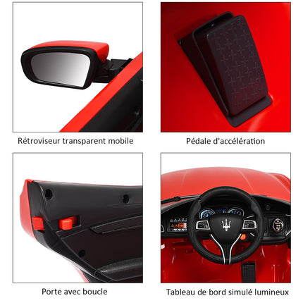 Dětské elektrické autíčko 12V s dálkovým ovládáním pro rodiče
