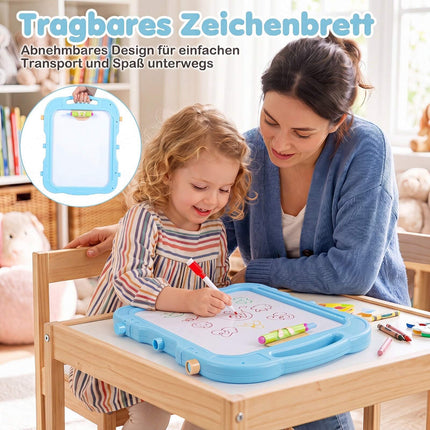 Kids Adjustable 4-in-1 Art Easel with Accessories