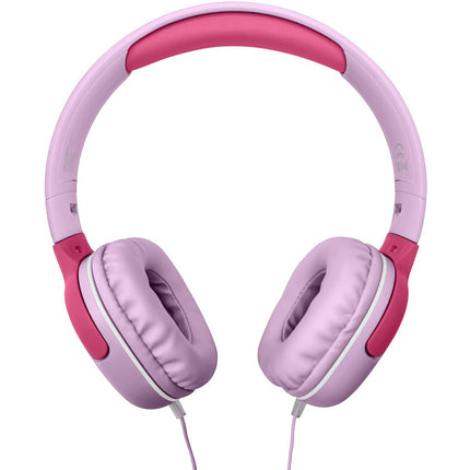 KidsBeat 2 sluchátka s omezenou hlasitostí max 85dB, konektor 3.5mm, růžová