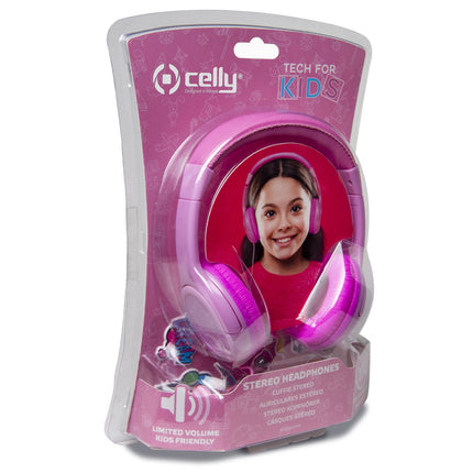 KidsBeat sluchátka max 85dB, růžová