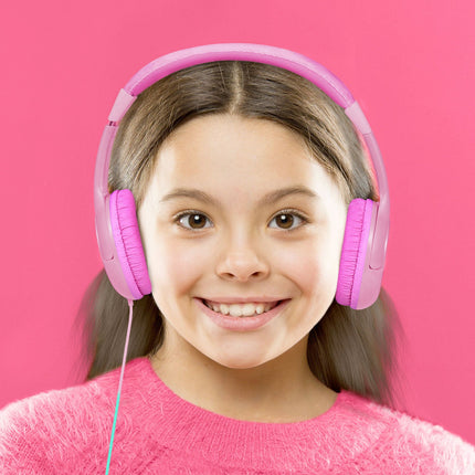 KidsBeat sluchátka max 85dB, růžová