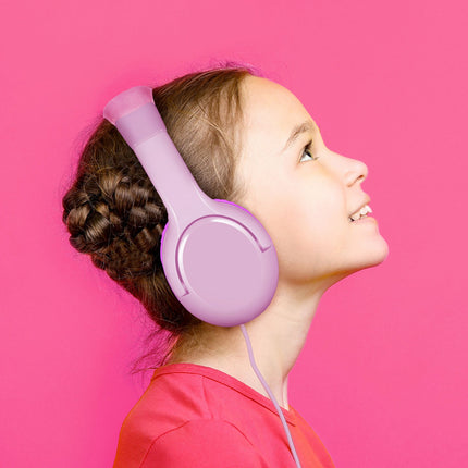 KidsBeat sluchátka max 85dB, růžová