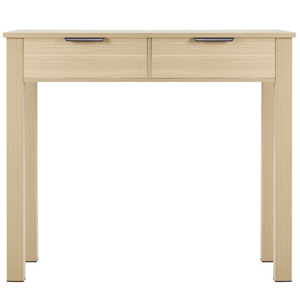 Kids Desk With 2 Drawers, Light Wood MDF Study Table