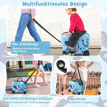 Dětský cestovní set s dinosaury a batohem, 12"+18"