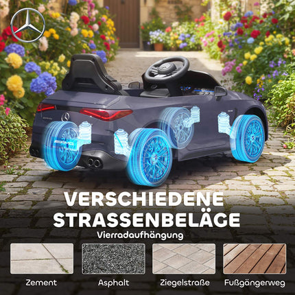 Dětské elektrické autíčko, design Mercedes, 12V, dálkové ovládání