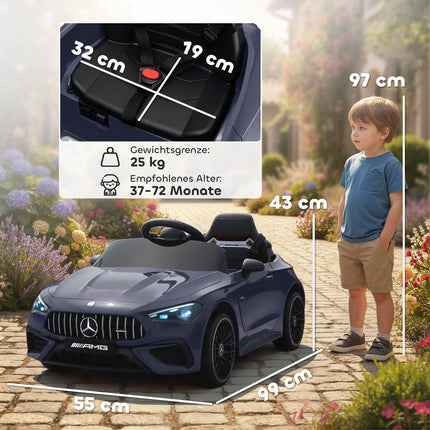 Dětské elektrické autíčko, design Mercedes, 12V, dálkové ovládání