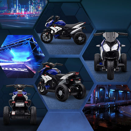 Kids Electric Motorcycle – 3 km/h, Lights & Sounds, Ages 3-5