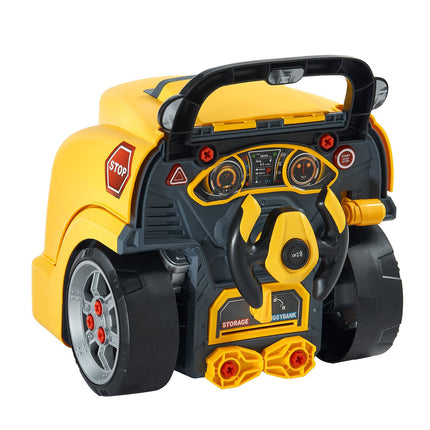 Kids Engine Repair Toy Set, 60-Piece Lights & Sounds