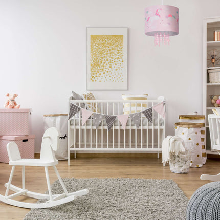 Kinderlampe Rosa Einhorn