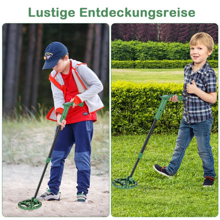 Dětský detektor kovů, nastavitelný 62–85 cm, LCD displej