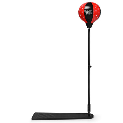 Dětská boxovací hruška – nastavitelná 85-130 cm, rukavice, pumpička