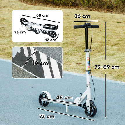 Dětská koloběžka s nastavitelnými řídítky, 3-8 let, nosnost 50kg