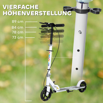 Dětská koloběžka s nastavitelnými řídítky, 3-8 let, nosnost 50kg