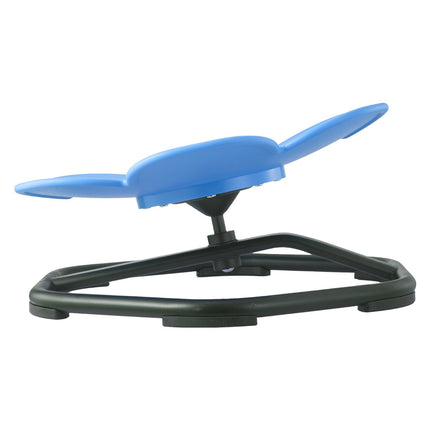 Kids Sensory Swivel Chair, 360 Spin, 220 lb, Blue
