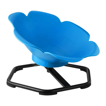 Kids Sensory Swivel Chair, 360 Spin, 220 lb, Blue