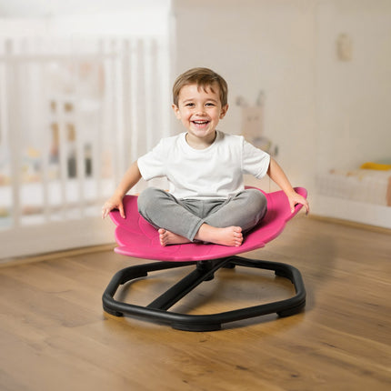 Kids Sensory Swivel Chair, Elephant, 220 lb, Red
