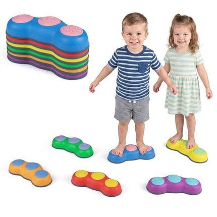 Kids Stepping Stones Set, Multi-Color, Anti-Slip, Stackable